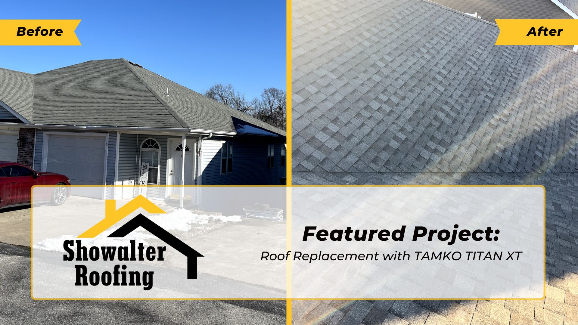 Featured Project: Roof Replacement with TAMKO TITAN XT